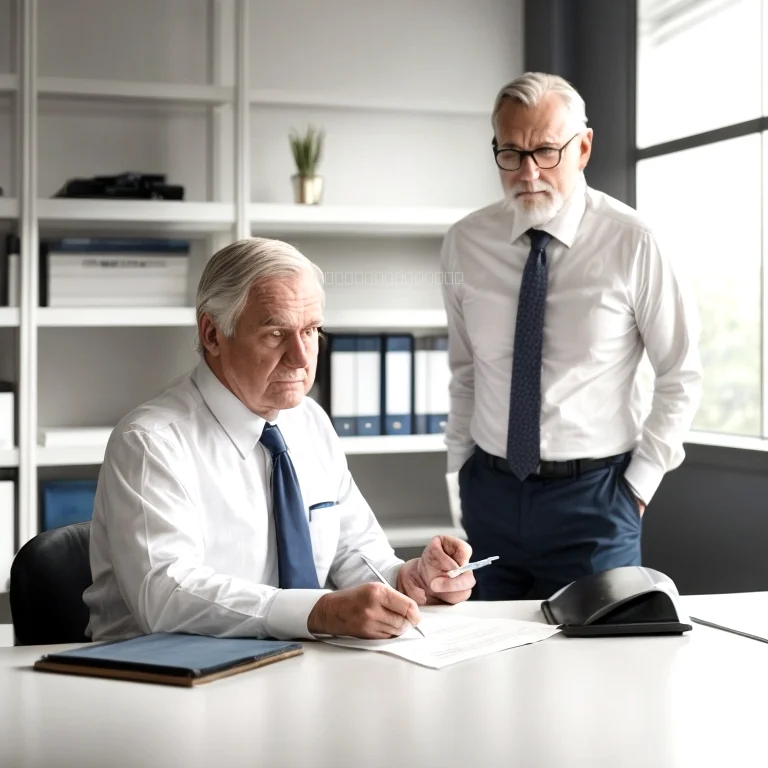 Older adults attending a legal workshop